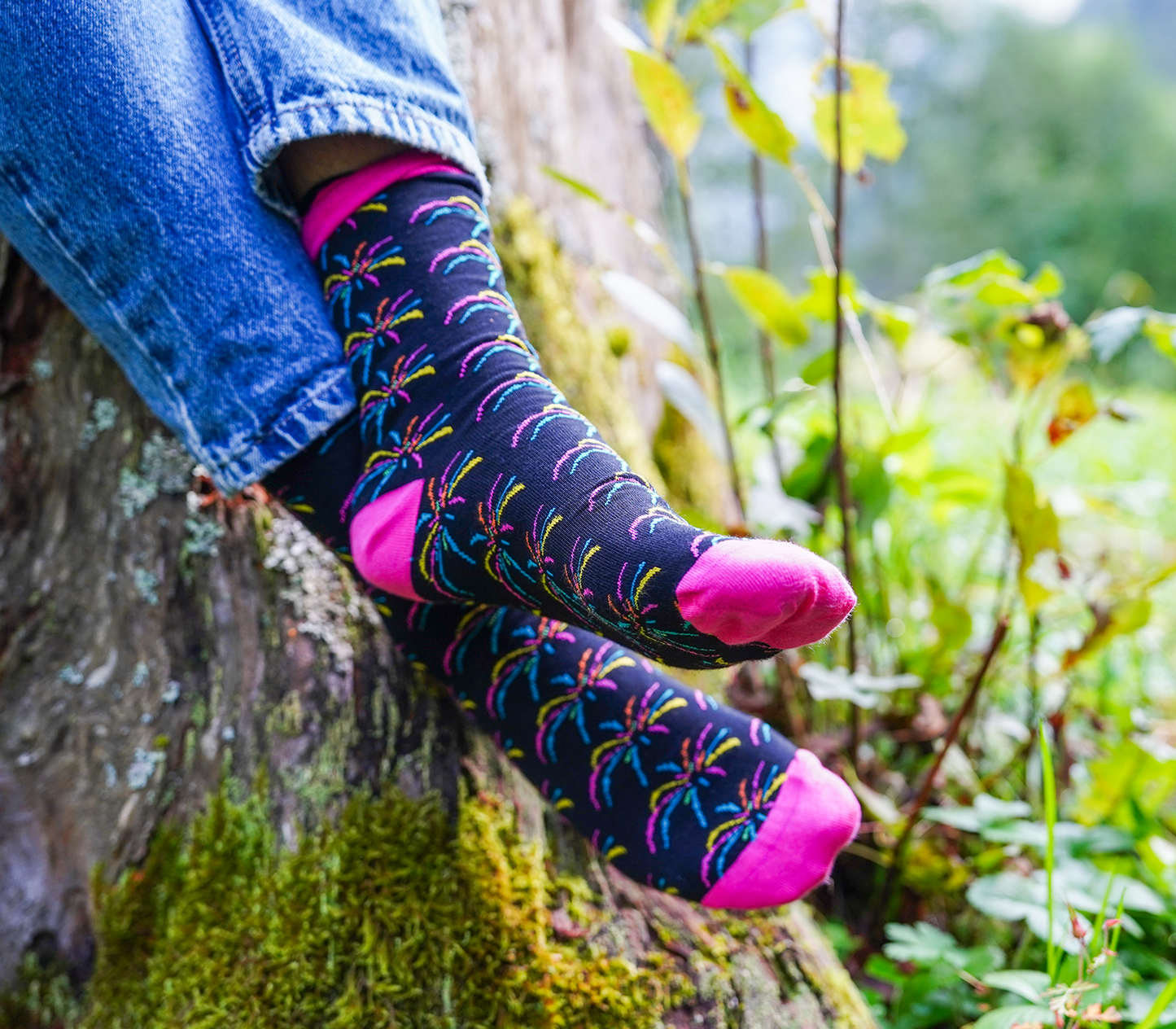 Black Centenary Socks