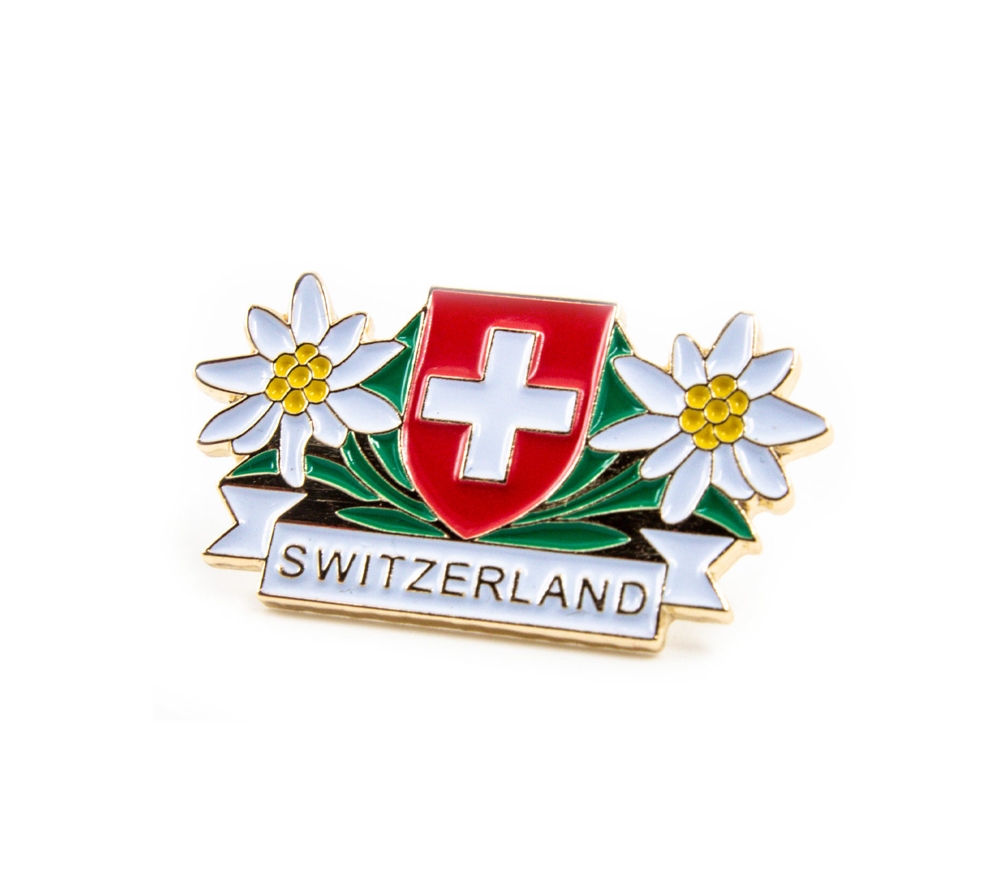 Swiss Flower Pin