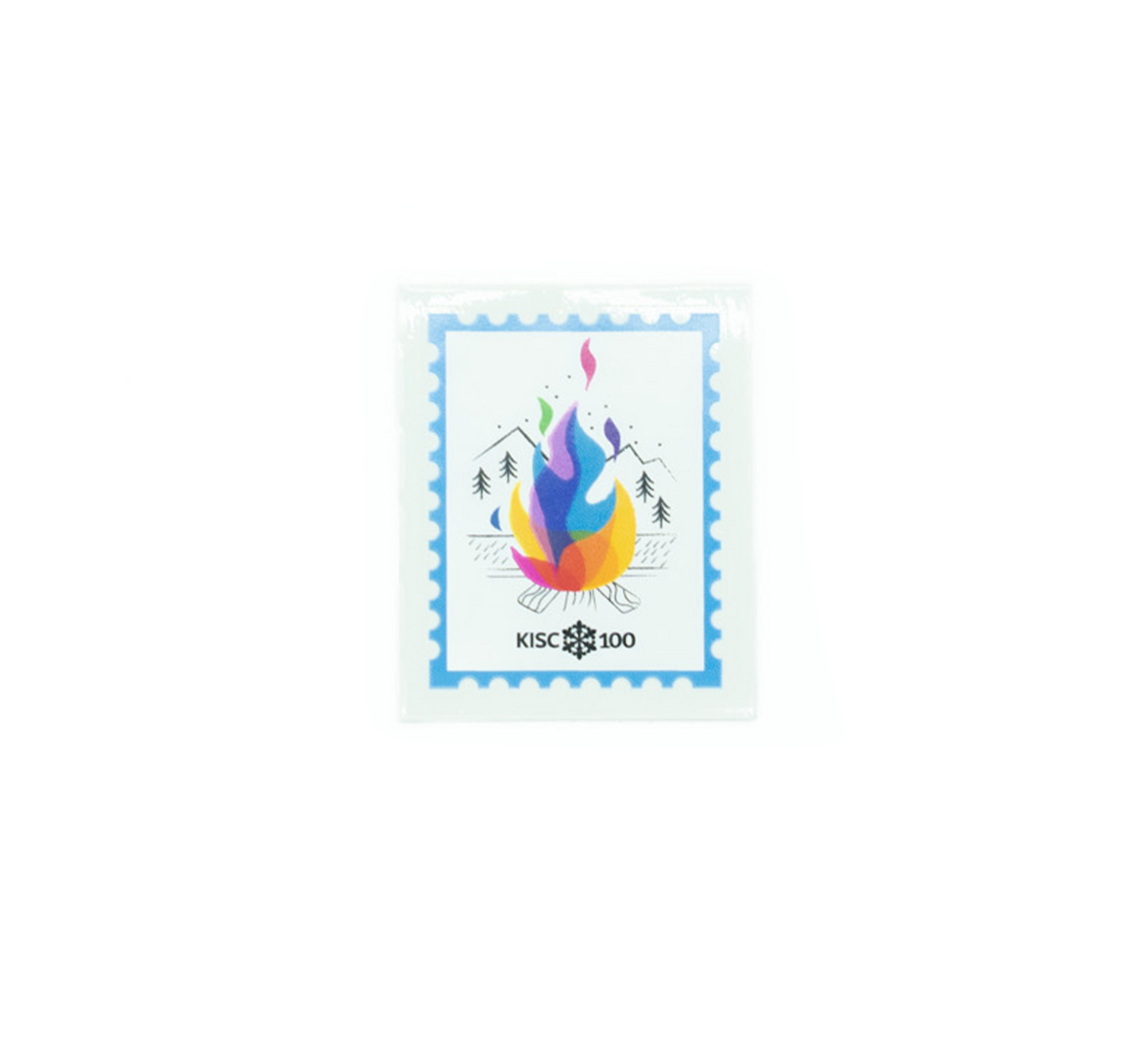 Centenary Flame Sticker