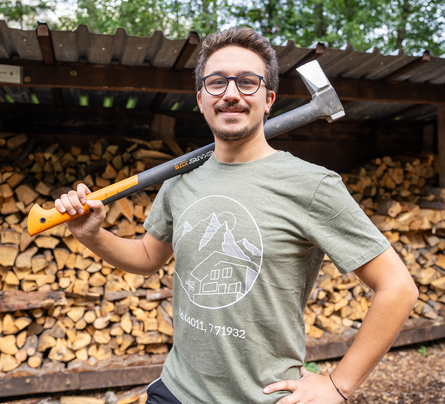 Gfellalp Hut T-shirt