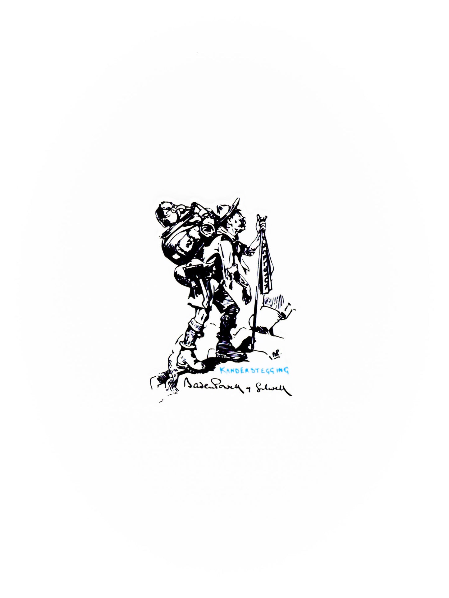 Kanderstegging Sticker