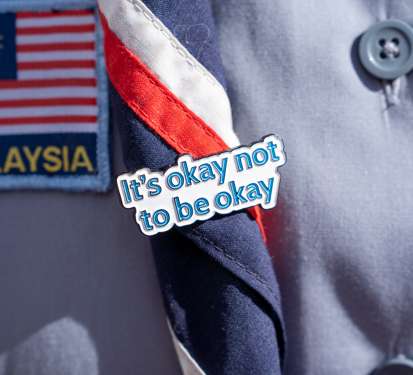 It's okay not to be okay pin