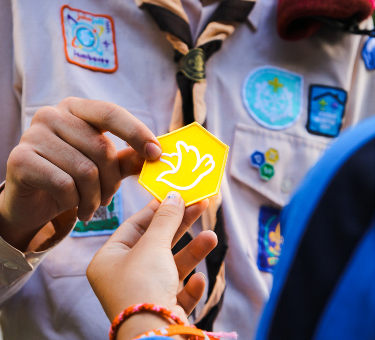Peace badge