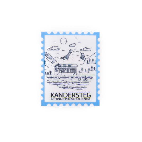 Kandersteg Stamp Sticker